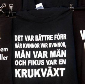 Kvinnor kvinnor män var män fikus blomma