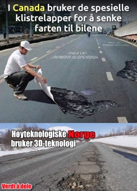 Norge sänker farten med 3D teknik