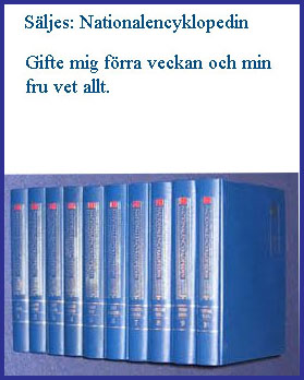Säljes Svenska Nationalencyklopedin