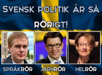 Svensk politik rörigt