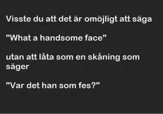 What a handsome face