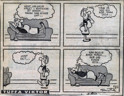 Viktor laga byxfickan