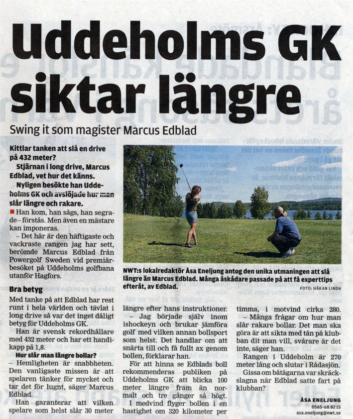 Drivingrangen Marcus Edblad NWT 20110609